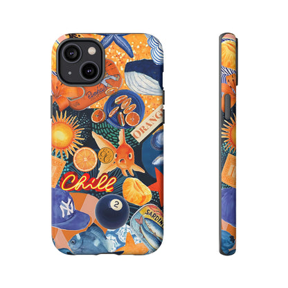 Nautical and Citrus Tough Phone Case