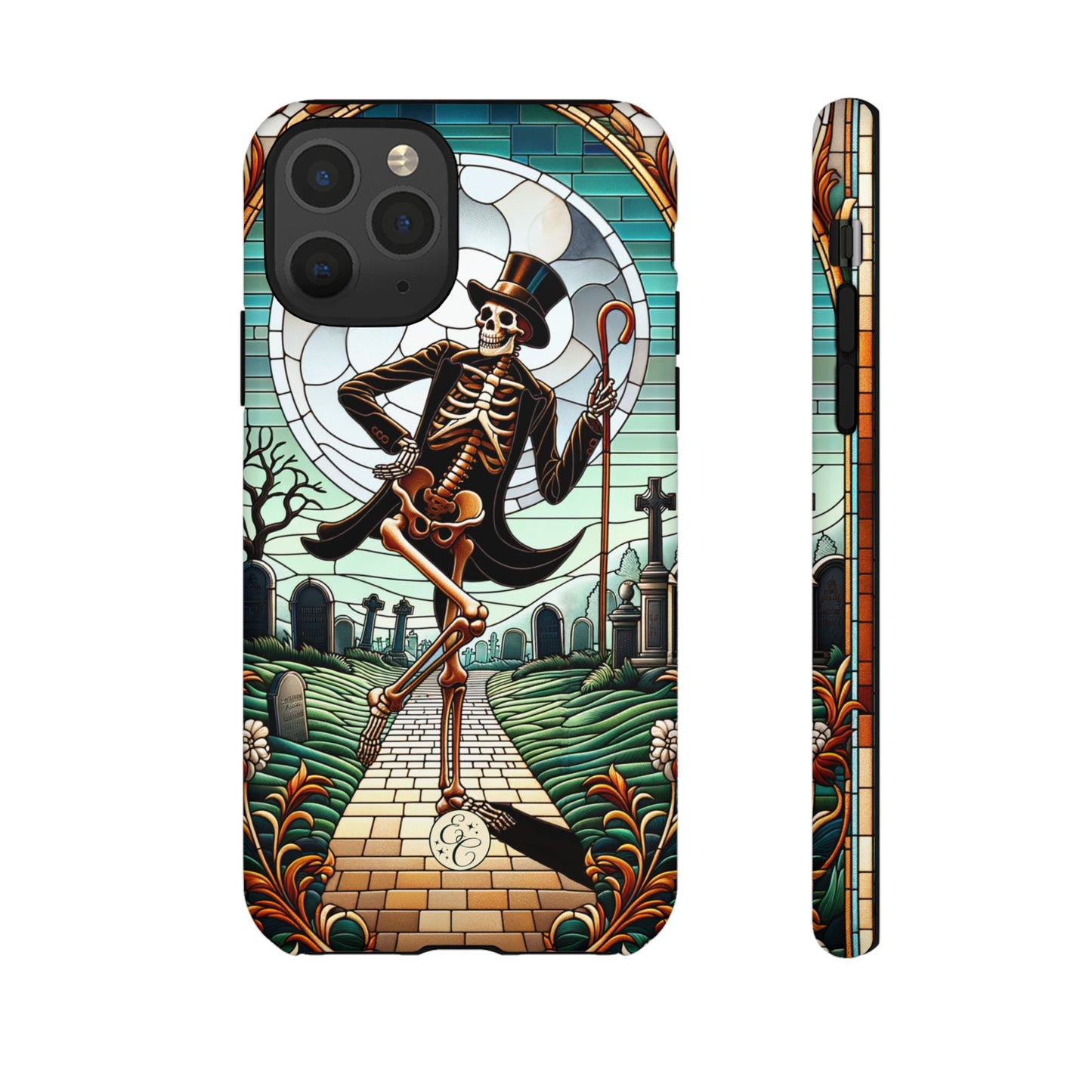 Dancing Skeleton Tough Phone Case