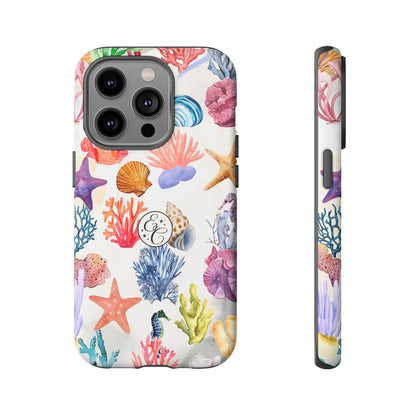 Coral & Sea Shells Tough Phone Case