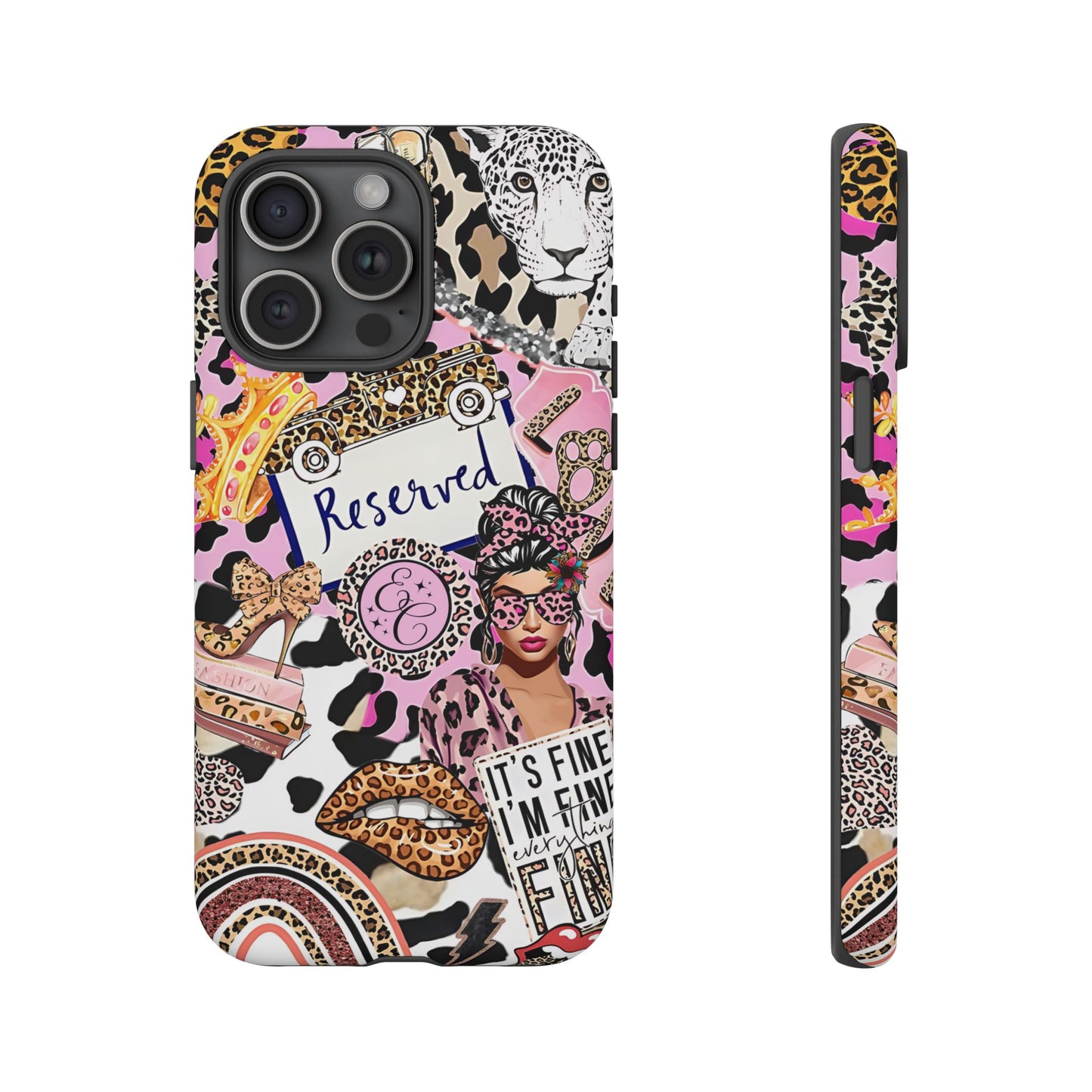 Leopard Wild Glamour Tough Phone Case