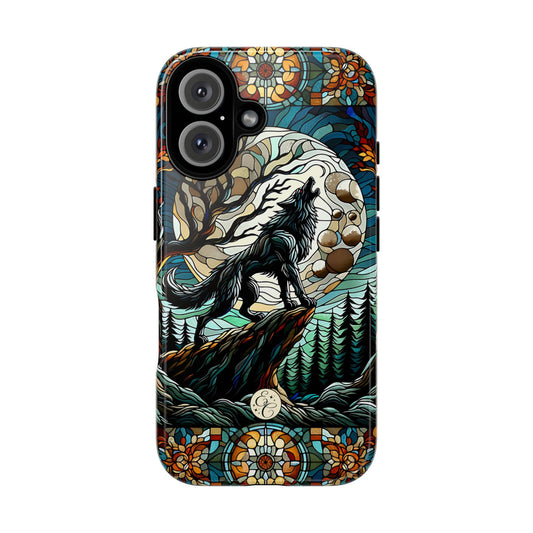 Howling Wolf Tough Phone Case