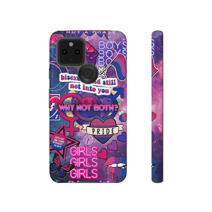 Bisexual Pop Art Tough Phone Case