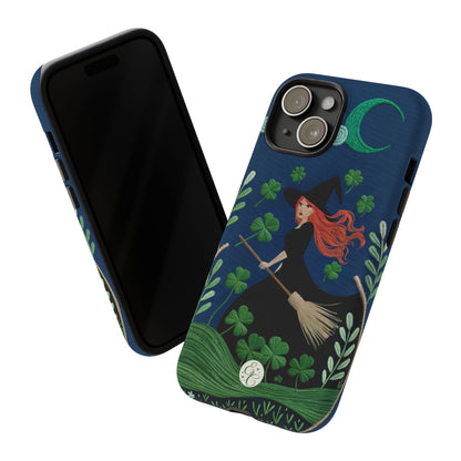 Irish Witch’s Moonlit Stroll Tough Phone Case