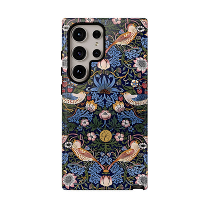 William Morris Strawberry Thief Tough Phone Case