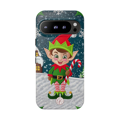 Christmas Naughty Elf Tough Phone Case
