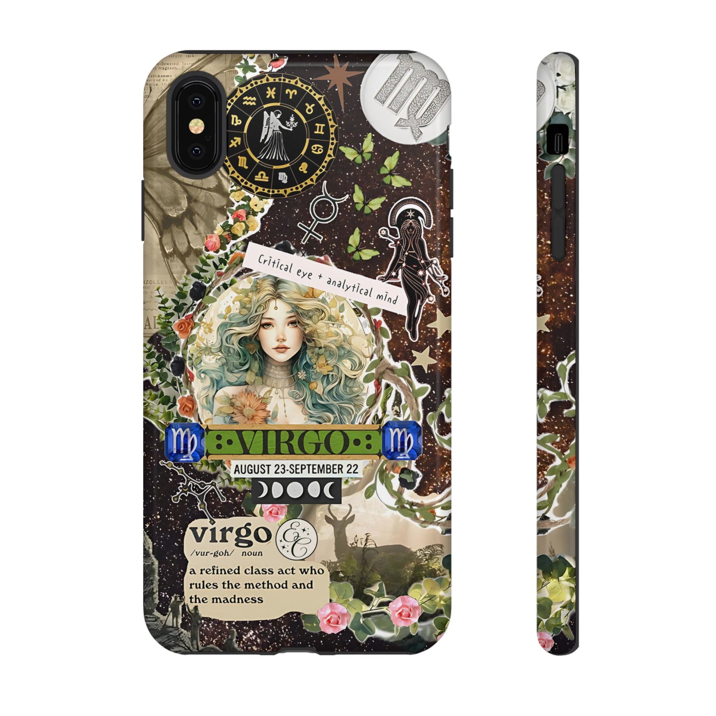 Virgo Zodiac Star Sign Tough Phone Case