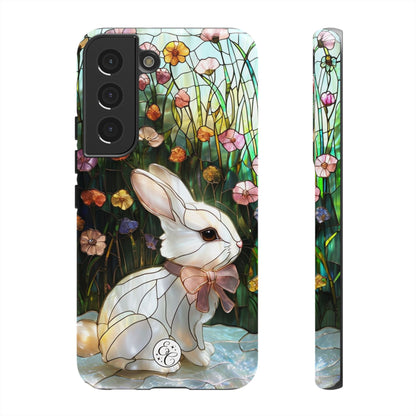 Easter Rabbit Stained Glass Tough Phone Case
