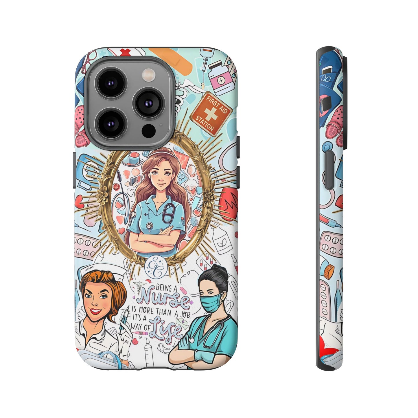 Nurse Art Tough Phone Case