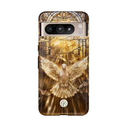 Holy Spirit Stained Glass Tough Phone Case