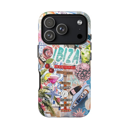 Ibiza Summer Vibes Collage Tough Phone Case