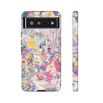 Whimsical Fairytale Collage Tough Phone Case