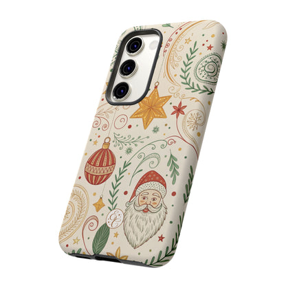 Vintage Santa Tough Phone Case