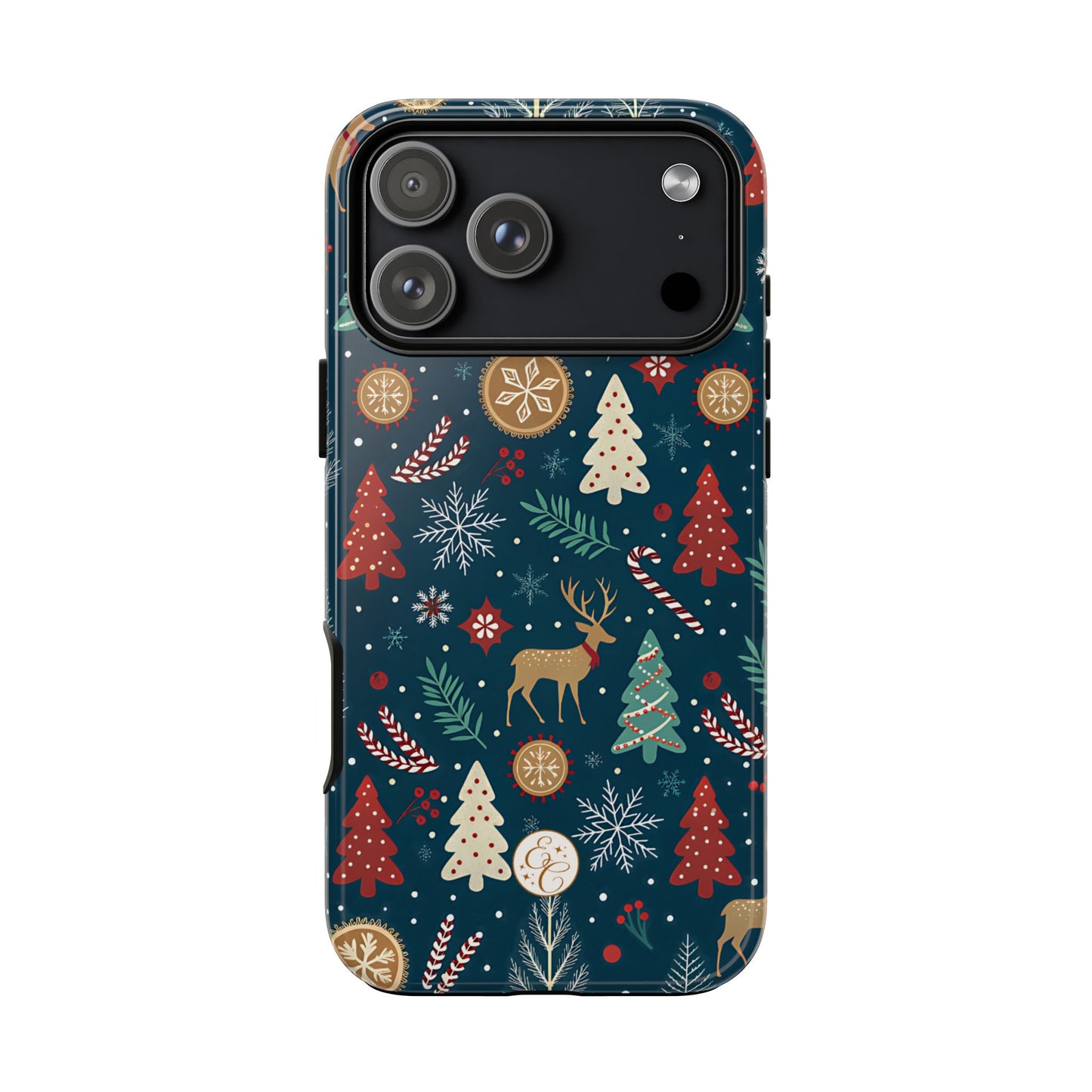 Christmas Holiday Pattern Tough Phone Case