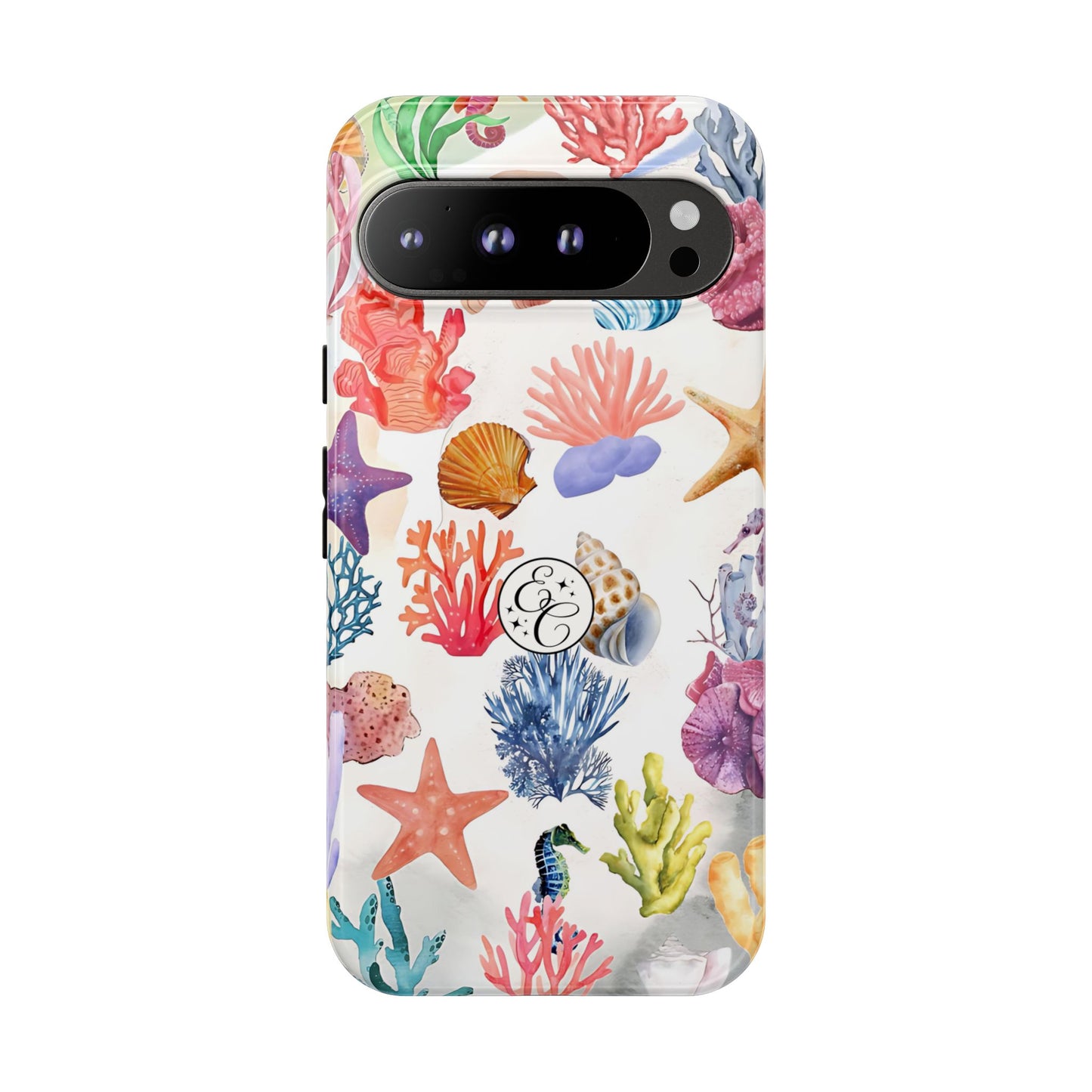 Coral & Sea Shells Tough Phone Case