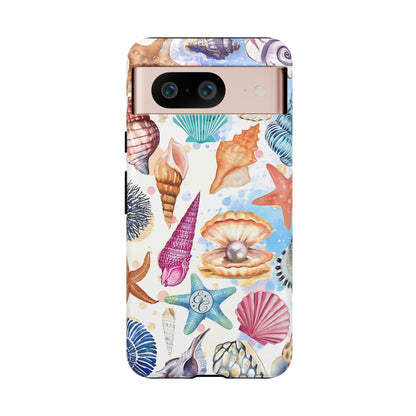 Colorful Sea Shells Tough Phone Case