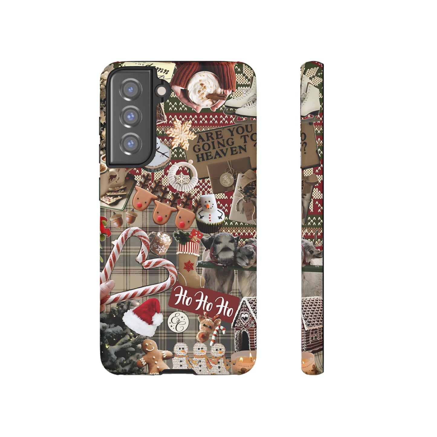 Christmas Festive Collage Tough Phone Case