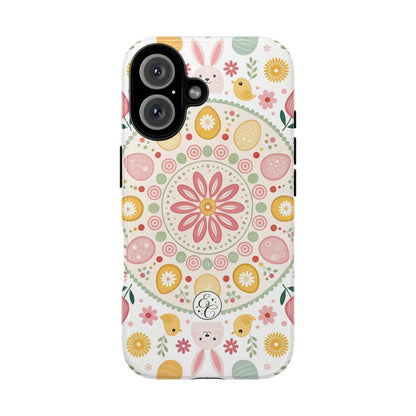 Colorful Easter Mandala Tough Phone Case