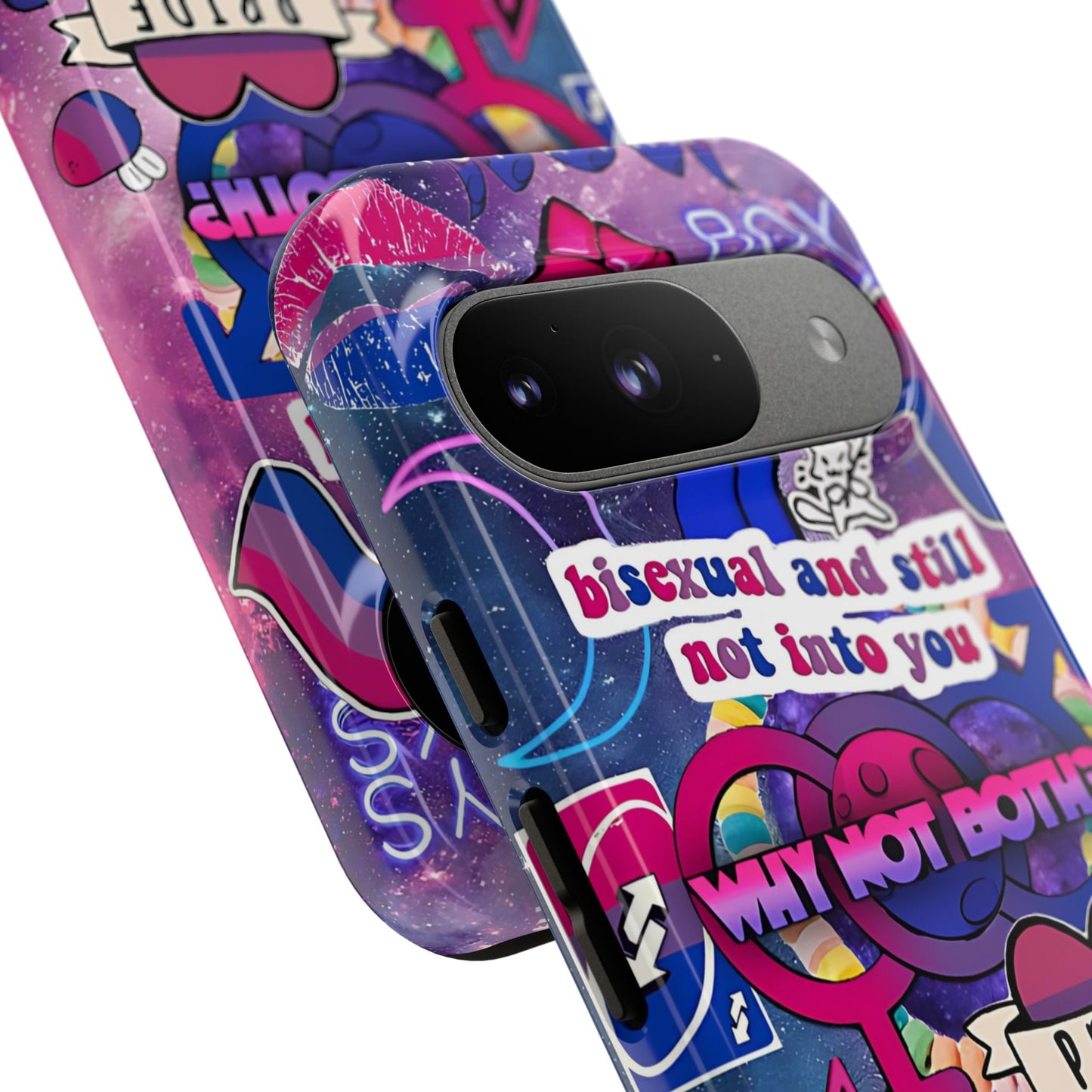 Bisexual Pop Art Tough Phone Case