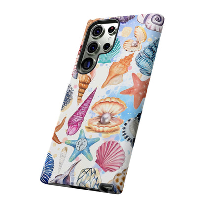 Colorful Sea Shells Tough Phone Case