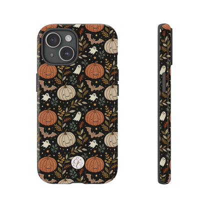 Spooky Halloween Boho Pattern Tough Phone Case
