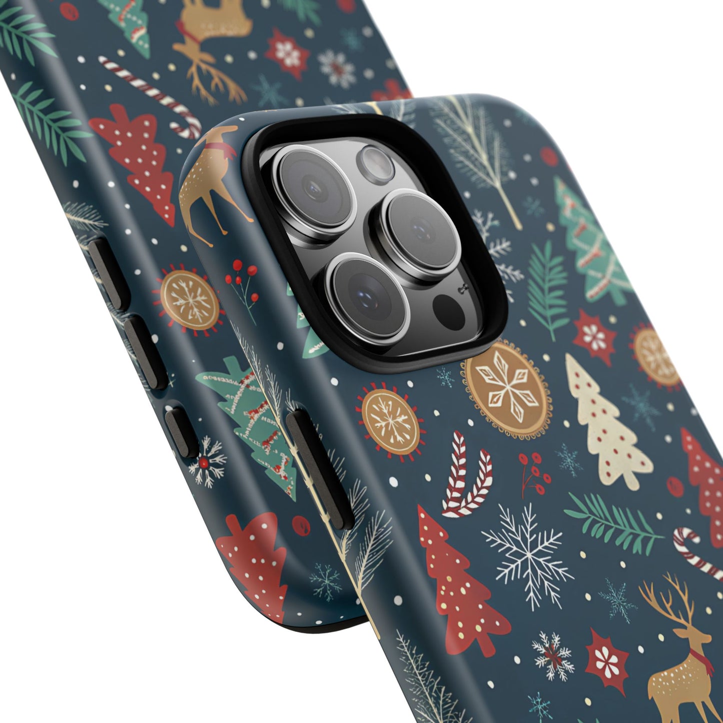Christmas Holiday Pattern Tough Phone Case