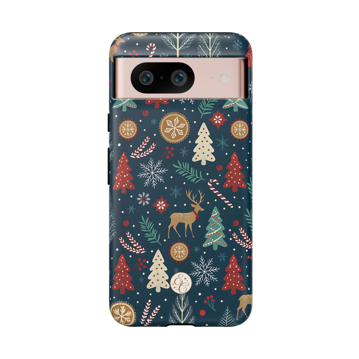 Christmas Holiday Pattern Tough Phone Case