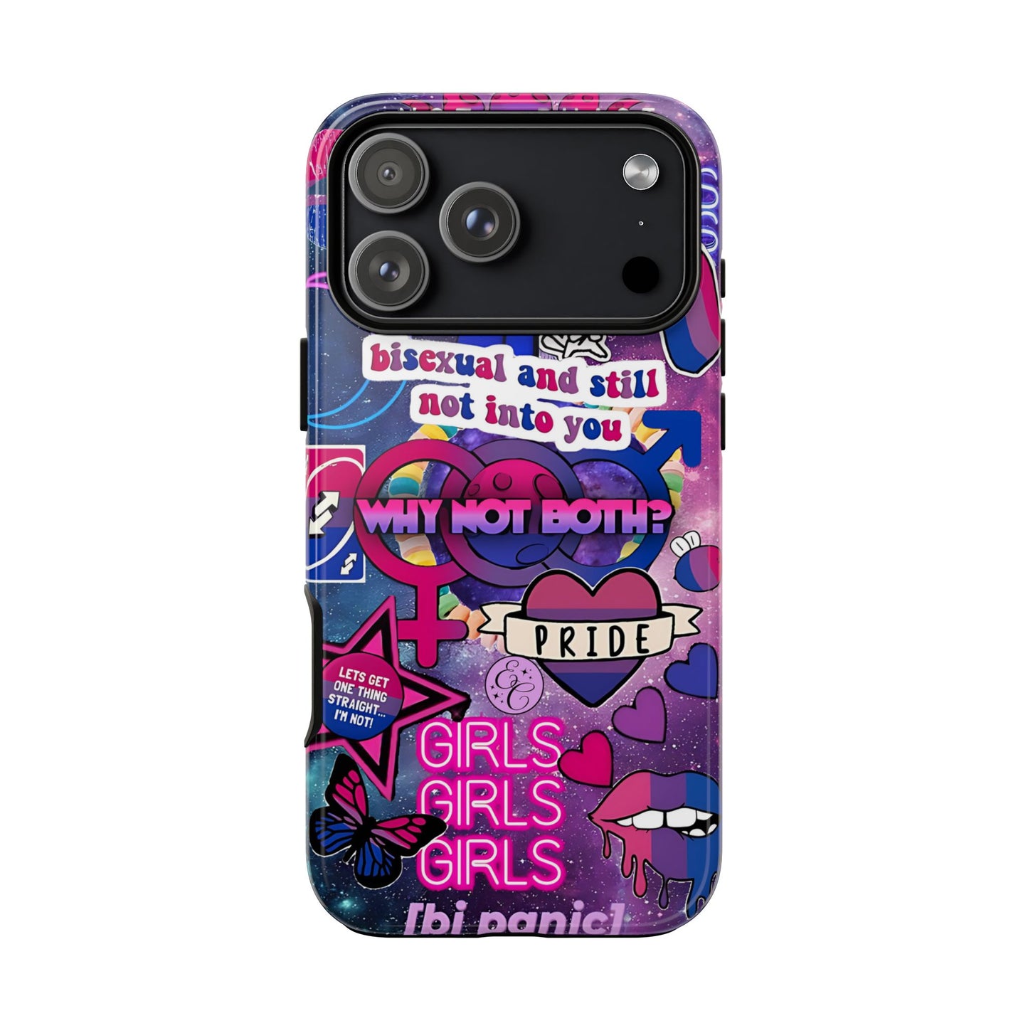 Bisexual Pop Art Tough Phone Case