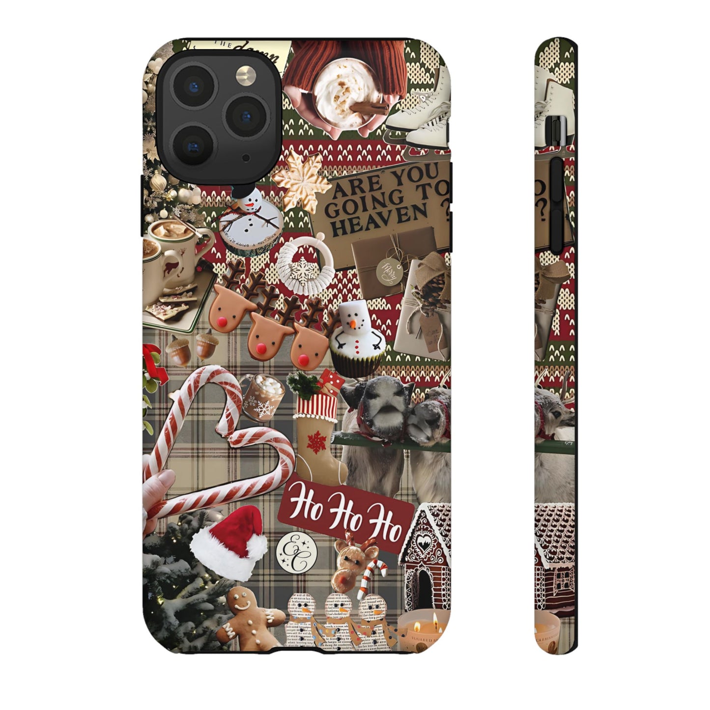 Christmas Festive Collage Tough Phone Case