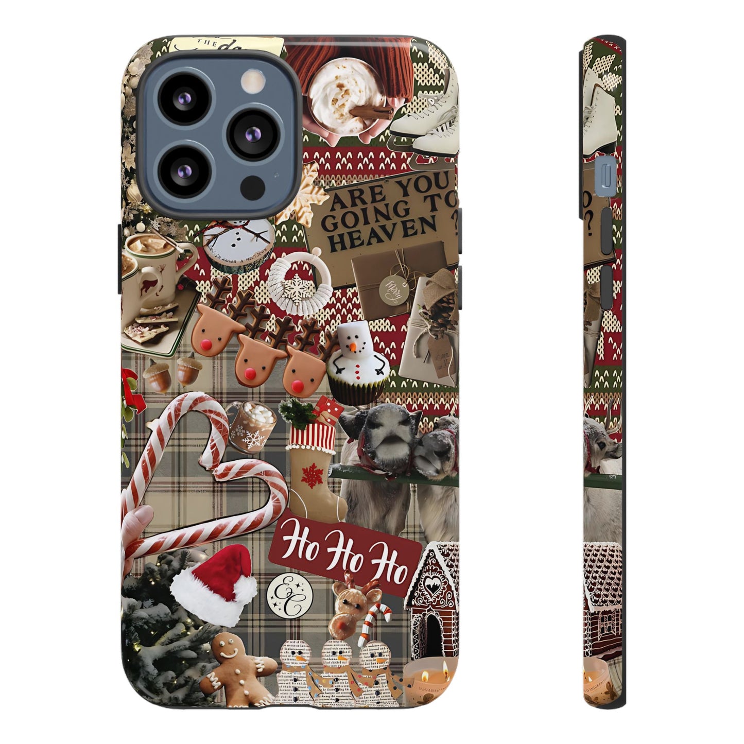 Christmas Festive Collage Tough Phone Case