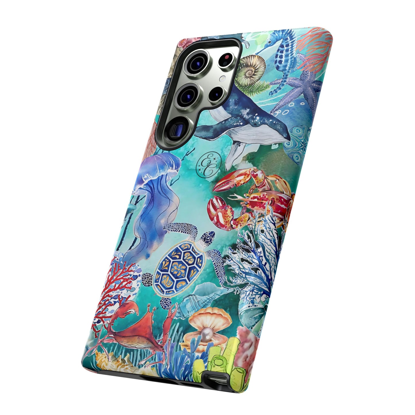 Ocean Wonders Collage Tough Phone Case