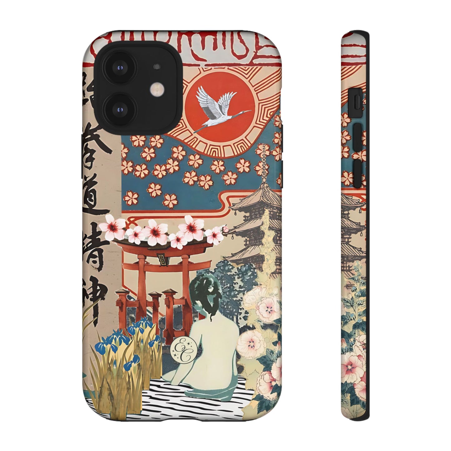 Japanese Style Art Tough Phone Case