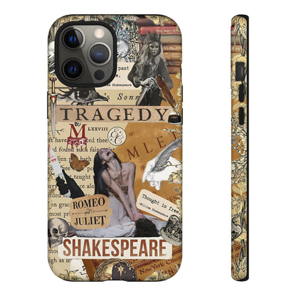 Shakespeare Tragedy Collage Tough Phone Case