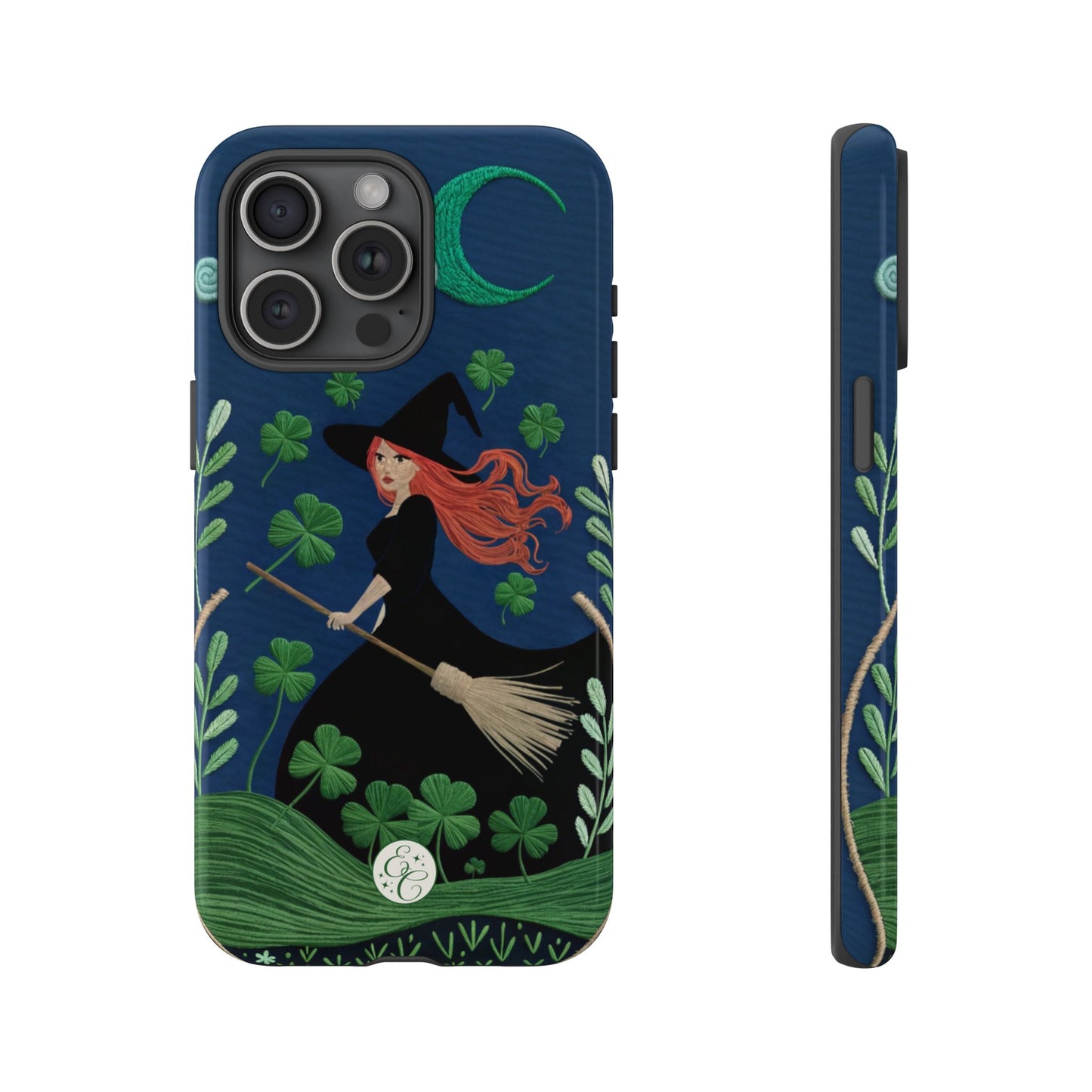 Irish Witch’s Moonlit Stroll Tough Phone Case