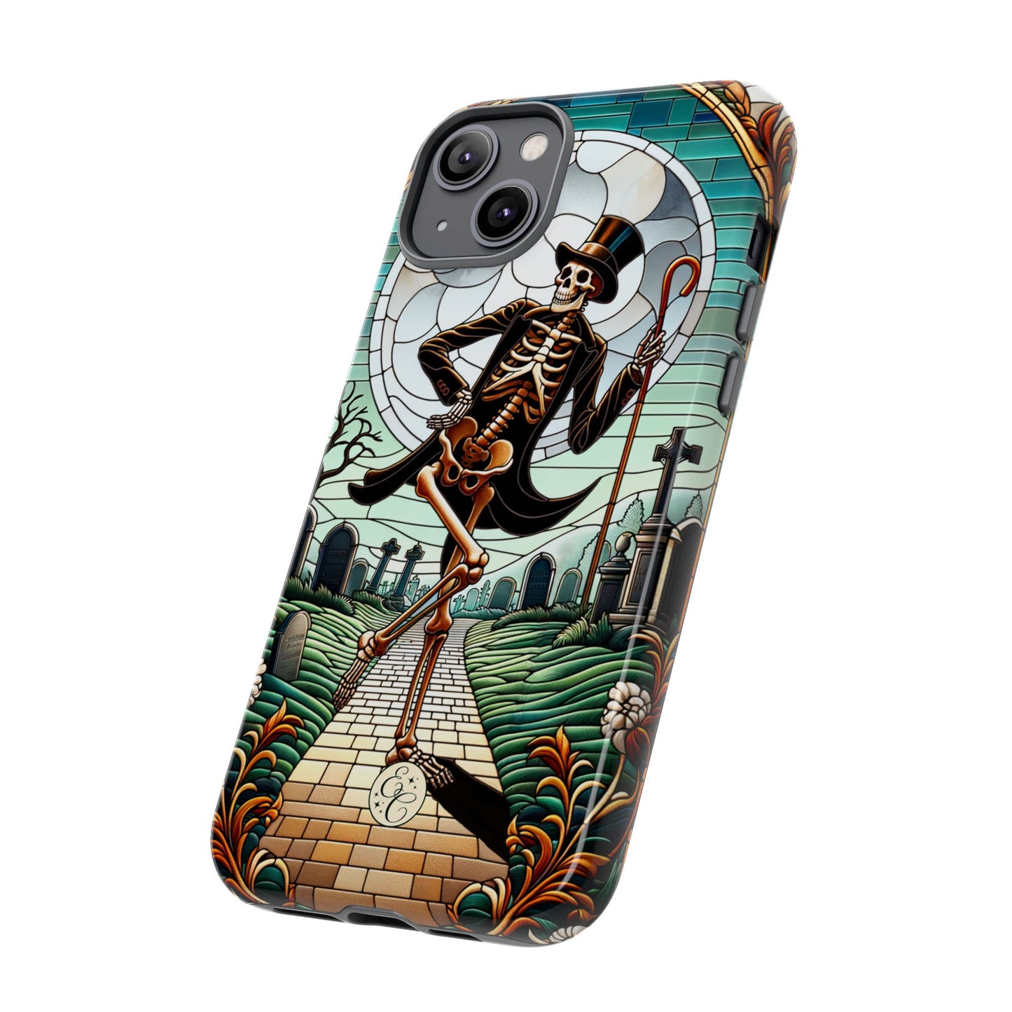 Dancing Skeleton Tough Phone Case