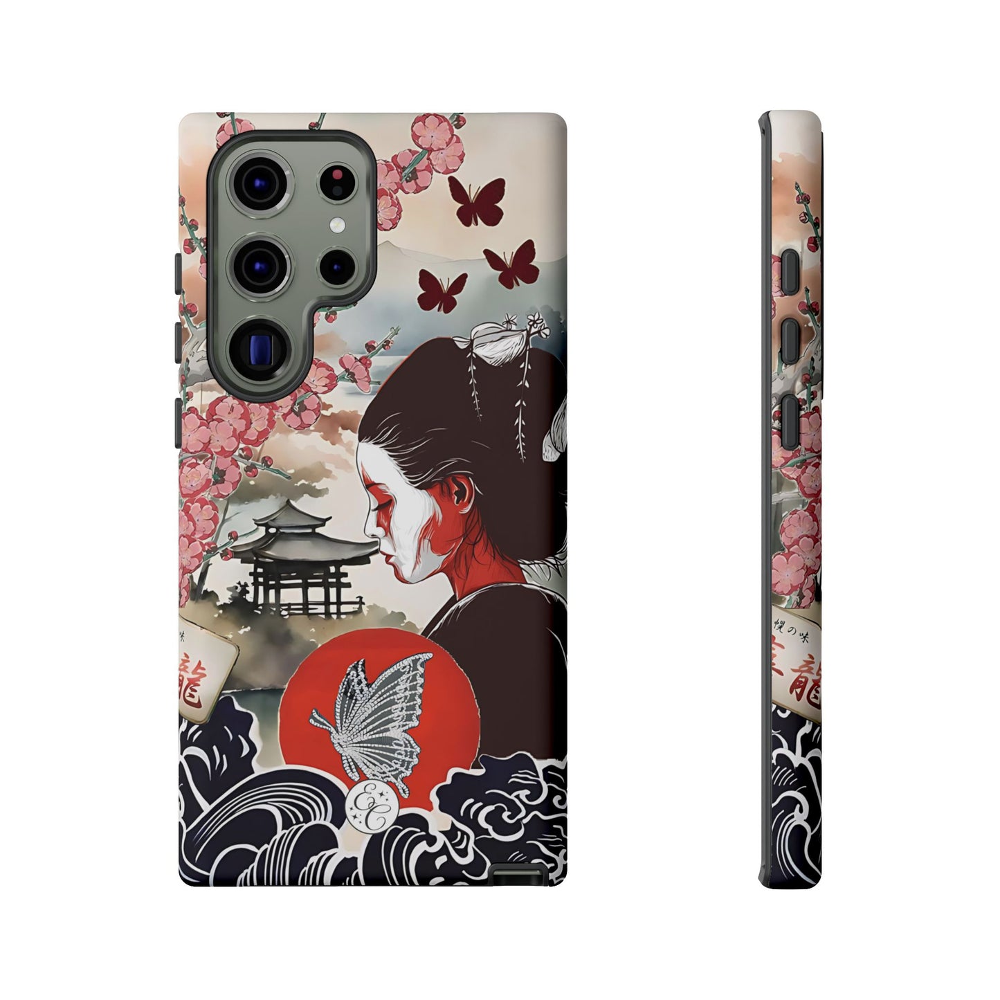 Japanese Geisha Tough Phone Case