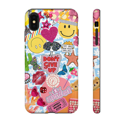 Pop Art Collage Tough Phone Case