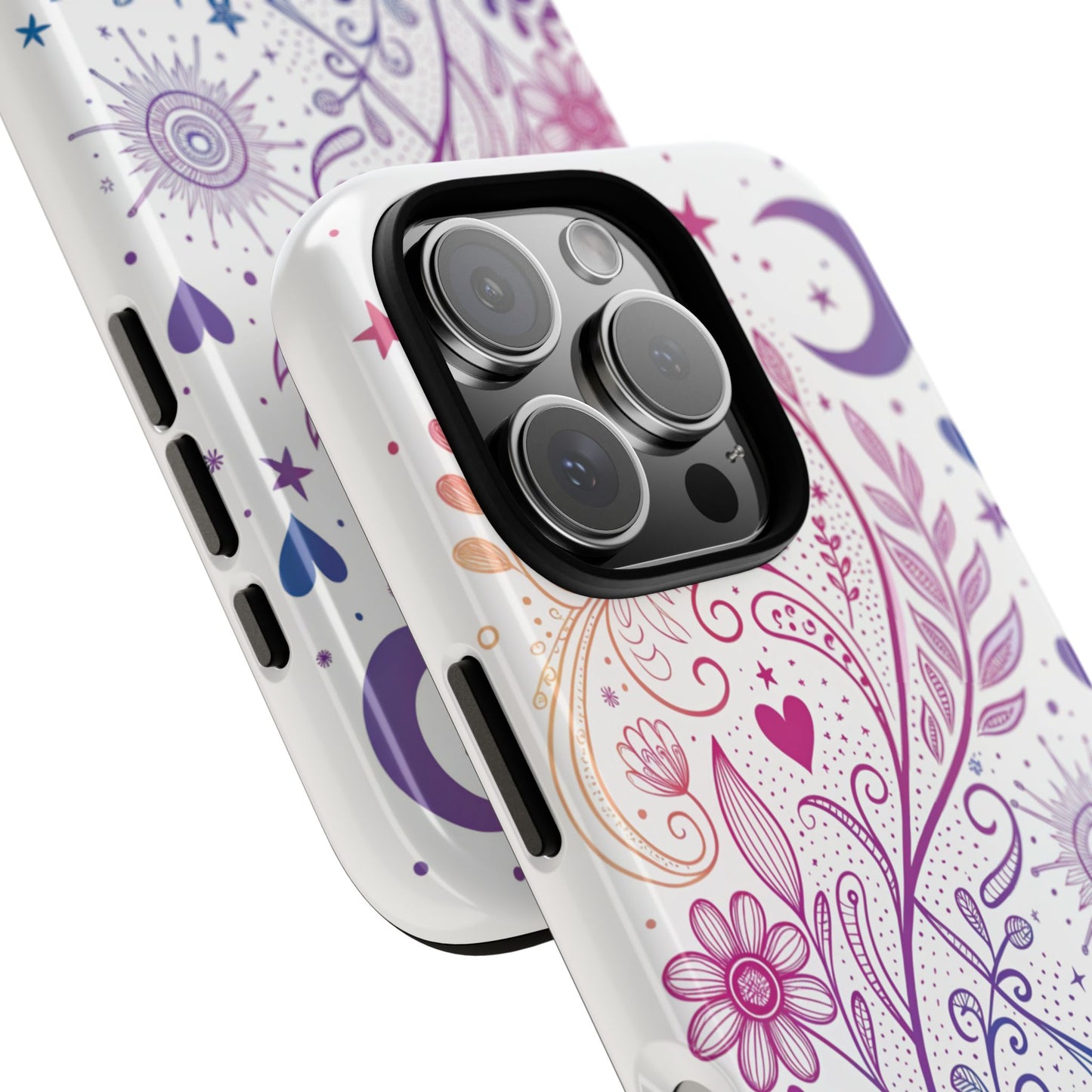 Subtel Bisexual Boho Doodle Tough Phone Case