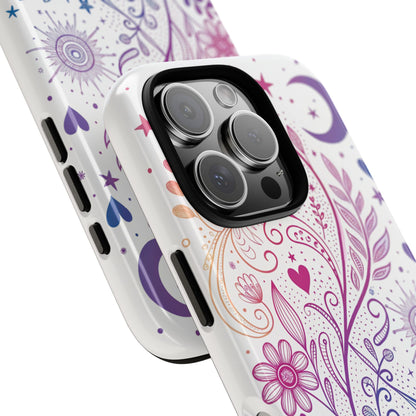 Subtel Bisexual Boho Doodle Tough Phone Case