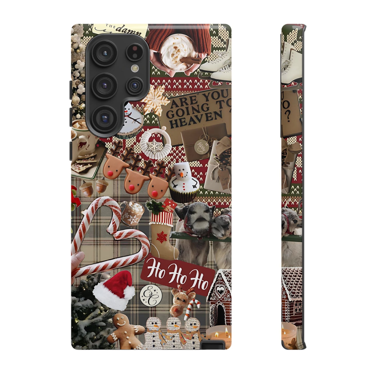 Christmas Festive Collage Tough Phone Case