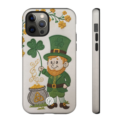 Cute Leprechaun Tough Phone Case