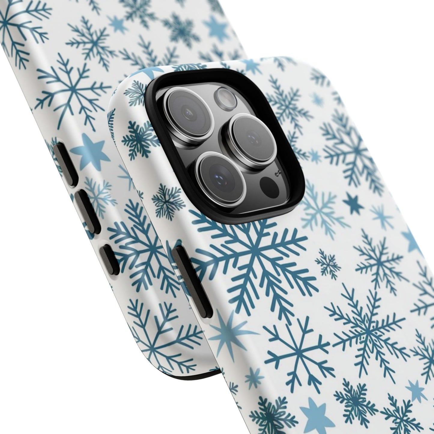 Winter Snowflakes Pattern Tough Phone Case