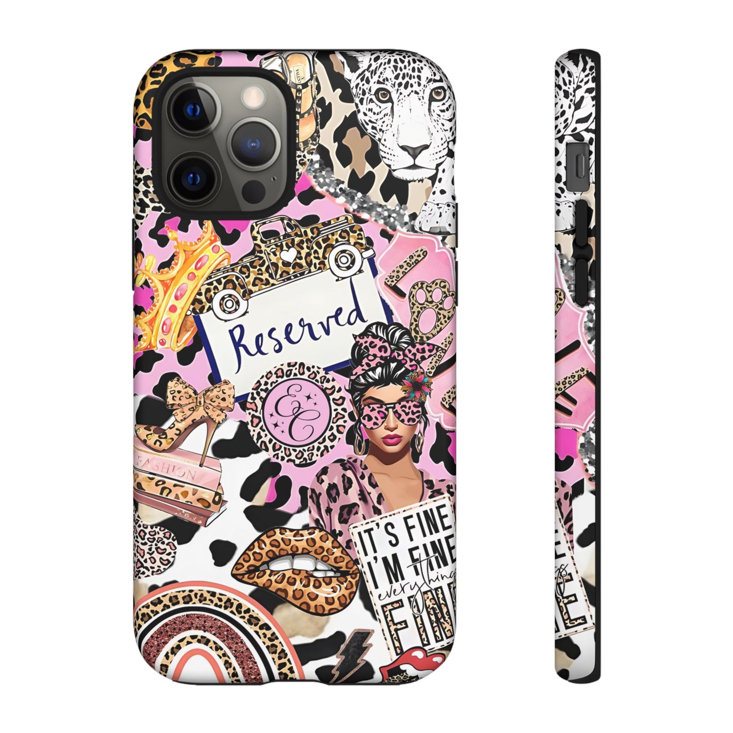 Leopard Wild Glamour Tough Phone Case