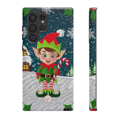 Christmas Naughty Elf Tough Phone Case