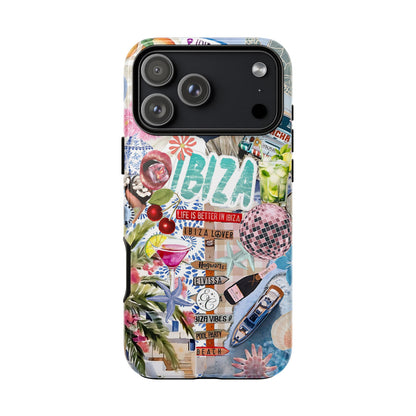 Ibiza Summer Vibes Collage Tough Phone Case