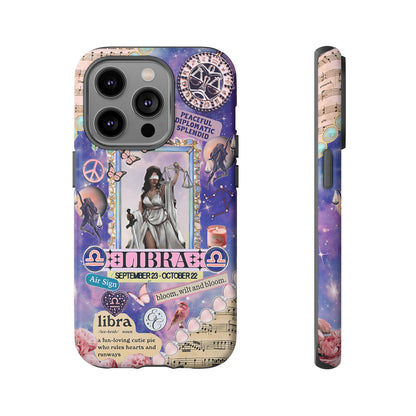 Libra Zodiac Star Sign Tough Phone Case