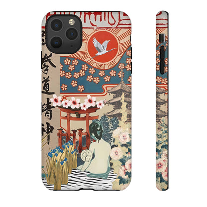 Japanese Style Art Tough Phone Case