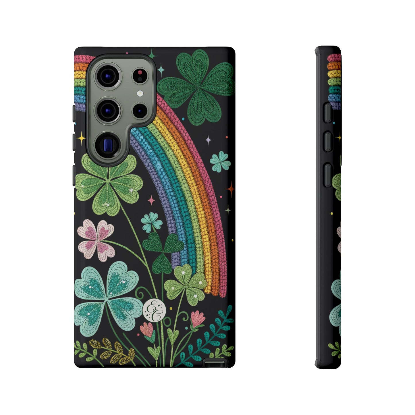 Rainbow & Shamrock Tough Phone Case