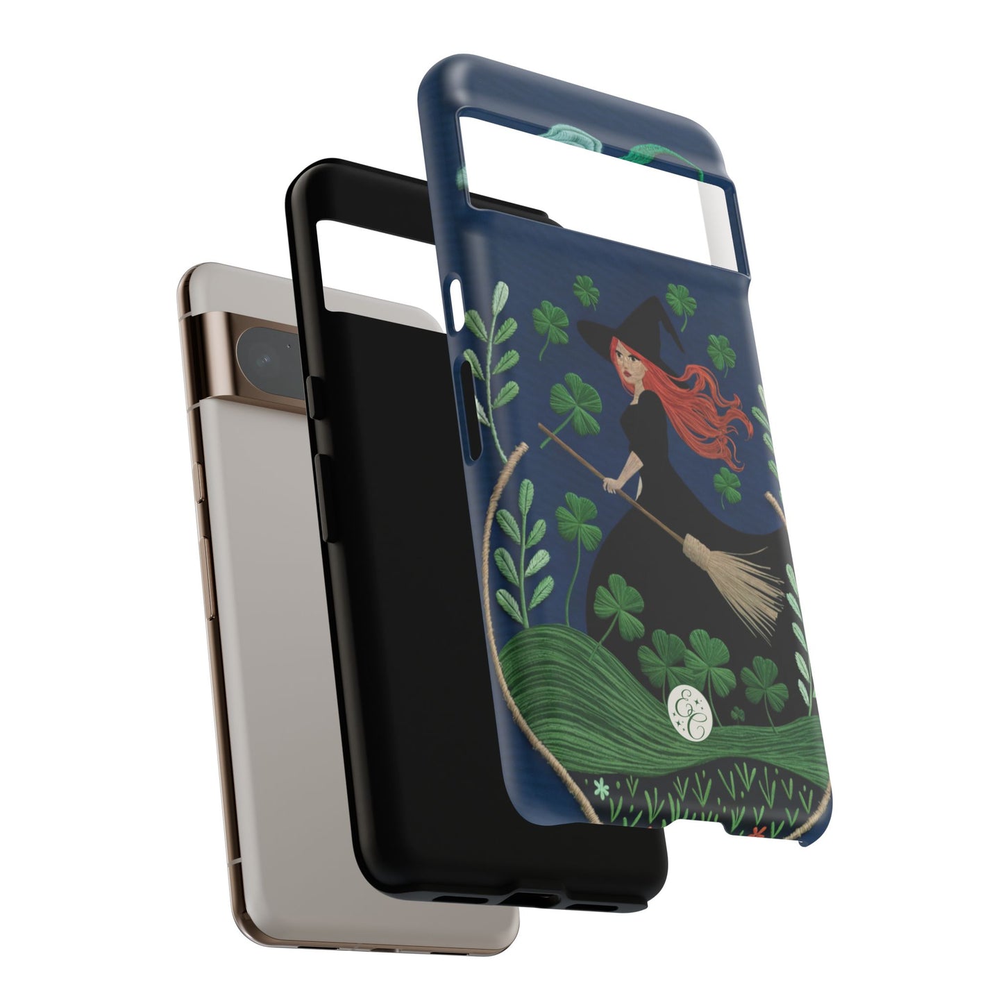 Irish Witch’s Moonlit Stroll Tough Phone Case