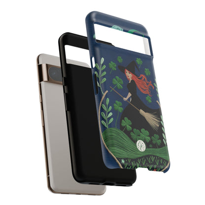 Irish Witch’s Moonlit Stroll Tough Phone Case