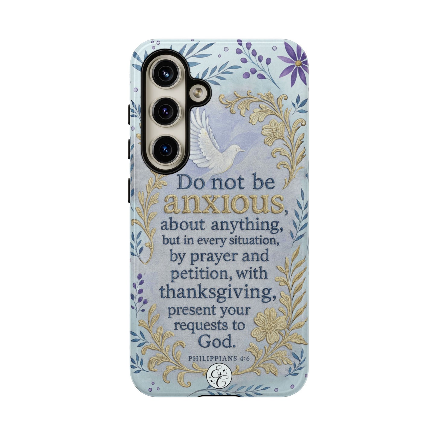 Philippians 4:6 Tough Phone Case